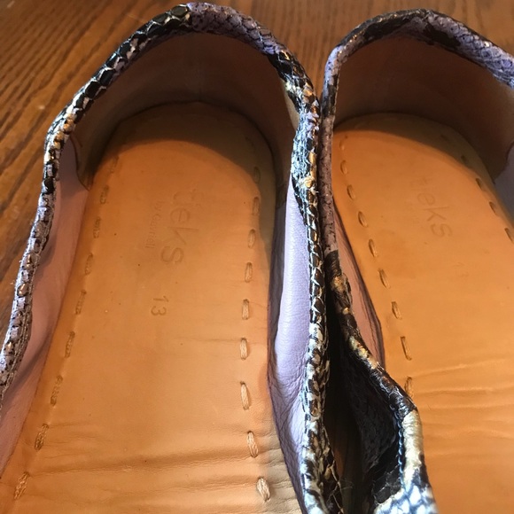 Tieks Lavender Snake Size 13 - Picture 4 of 8